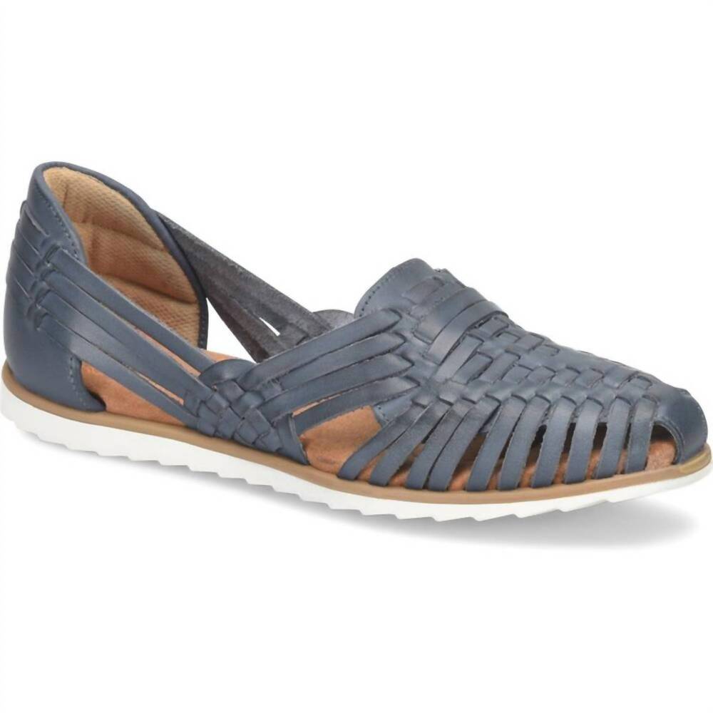 NEW COMFORTIVA women's rainer flats in navy